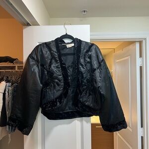 Victoria’s secret black jacket
